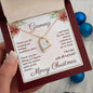 Merry Christmas (Grandma's Name) | Holiday Traditions (Forever Love Necklace)