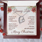 Merry Christmas (Grandma's Name) | Holiday Traditions (Forever Love Necklace)