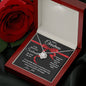 Merry Christmas To My Beautiful Soulmate | My Love | Personalized Signature (Love Knot Necklace)