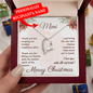 Merry Christmas (Grandma's Name) | Holiday Traditions (Forever Love Necklace)