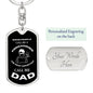 PROGRAMMER | Call Me Dad (Dog Tag Swivel Key Chain)