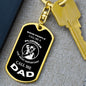 PLUMBER | Call Me Dad (Dog Tag Swivel Key Chain)
