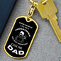 PROGRAMMER | Call Me Dad (Dog Tag Swivel Key Chain)