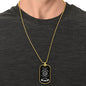FIREFIGHTER | CAll me Dad (Military Style Dog Tag Necklace)