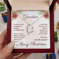 Merry Christmas (Grandma's Name) | Holiday Traditions (Forever Love Necklace)