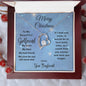 To My Beautiful Girlfriend Merry Christmas | My Heart & Soul | From Boyfriend (Forever Love Necklace)