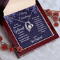 To My Beautiful Girlfriend Merry Christmas | My Heart & Soul | From Boyfriend (Forever Love Necklace)