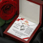 To My Granddaughter Merry Christmas | Always Connected by Heart | From Grandma (Forever Love Necklace)