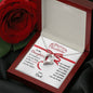 Merry Christmas To My Daughter | Wish | Love Dad (Forever Love Necklace)