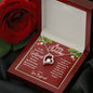 To My Beautiful Girlfriend Merry Christmas | My Heart & Soul | From Boyfriend (Forever Love Necklace)