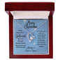 To My Beautiful Girlfriend Merry Christmas | My Heart & Soul | Always & Forever Yours (Forever Love Necklace)