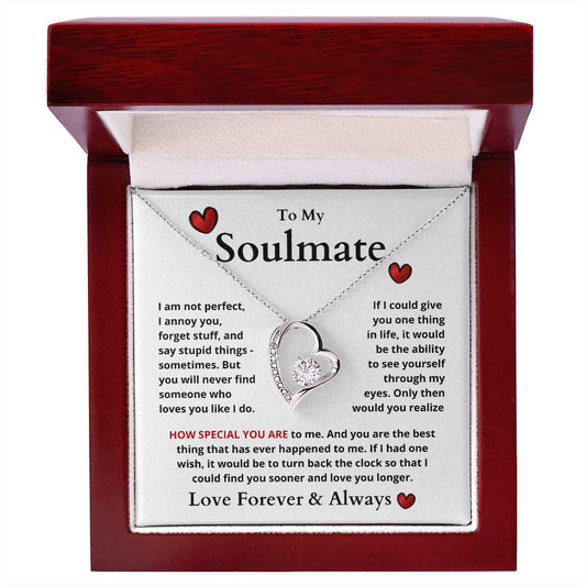 To My Soulmate | HOW SPECIAL YOU ARE  (Forever Love Necklace)