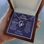 To My Beautiful Girlfriend Merry Christmas | My Heart & Soul | Always & Forever Yours (Forever Love Necklace)
