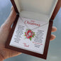 Merry Christmas To My Daughter | My Greatest Gift | Love dad (Forever Love Necklace)
