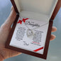 To My Daughter | Greatest Gift | Love Dad (Forever Love Necklace).