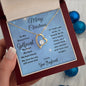 To My Beautiful Girlfriend Merry Christmas | My Heart & Soul | From Boyfriend (Forever Love Necklace)