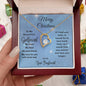To My Beautiful Girlfriend Merry Christmas | My Heart & Soul | From Boyfriend (Forever Love Necklace)