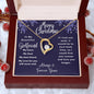 To My Beautiful Girlfriend Merry Christmas | My Heart & Soul | Always & Forever Yours (Forever Love Necklace)