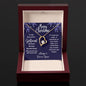 To My Beautiful Girlfriend Merry Christmas | My Heart & Soul | Always & Forever Yours (Forever Love Necklace)