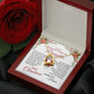 To My Beautiful & Amazing Daughter | My Greatest Gift | Merry Christmas Love Mom (Forever Love Necklace).