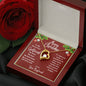 To My Beautiful Girlfriend Merry Christmas | My Heart & Soul | From Boyfriend (Forever Love Necklace)