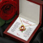 Merry Christmas To My Daughter | My Greatest Gift | Love dad (Forever Love Necklace)