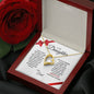 To My Daughter | Greatest Gift | Love Dad (Forever Love Necklace).