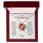 Merry Christmas To My Daughter | My Greatest Gift | Love dad (Forever Love Necklace)