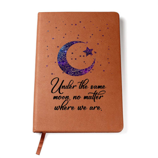 Under the Same Moon (Leather Journal)