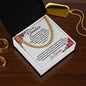Merry Christmas To My Grandson | Depth of Love | From Grandmother (Cuban Chain)