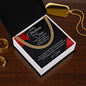 Merry Christmas Son | My Greatest Gift | Love Dad (Classic Cuban Chain)