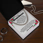 Merry Christmas To My Grandson | Depth of Love | From Grandfather (Cuban Chain)