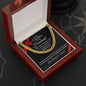 Merry Christmas To My Husband | Beyond My Control (Classic Cuban Chain)