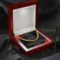 Merry Christmas Son | My Greatest Gift | Love Dad (Classic Cuban Chain)