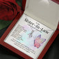 To My Sister In Law | I Am Sorry For Your Loss | Friendship and Encouragement (Alluring Beauty Necklace)