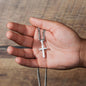 Merry Christmas Son | My Greatest Gift | Love Mom (Artisan Cross Cuban Chain)