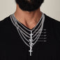 Merry Christmas Son | My Greatest Gift | Love Dad (Artisan Cross Cuban Chain)