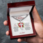 Merry Christmas Son | My Greatest Gift | Love Dad (Artisan Cross Cuban Chain)
