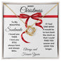 Merry Christmas My Beautiful Soulmate | Love Always | Always and Forever Yours (Love Knot Necklace)