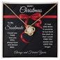 Merry Christmas To My Soulmate | Love Always | Always and Forever Yours (Love Knot Necklace)