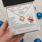 To My Soulmate | Merry Christmas | I Love You (Love Knot Necklace)