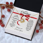 Merry Christmas My Beautiful Soulmate | Love Always | Always and Forever Yours (Love Knot Necklace)