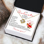 To My Soulmate | Merry Christmas | I Love You (Love Knot Necklace)