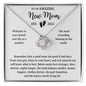 NEW MOM EST. 2023 | The Most Rewarding Blessing (Love Knot Necklace)