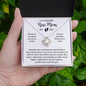 NEW MOM EST. 2023 | The Most Rewarding Blessing (Love Knot Necklace)