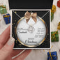 To My Beautiful Soulmate | Merry Christmas My Love (Love Knot Necklace)