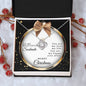 To My Beautiful Soulmate | Merry Christmas My Love (Love Knot Necklace)