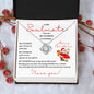 To My Soulmate | Merry Christmas | I Love You (Love Knot Necklace)