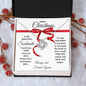 Merry Christmas My Beautiful Soulmate | Love Always | Always and Forever Yours (Love Knot Necklace)