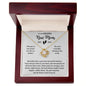 NEW MOM EST. 2023 | The Most Rewarding Blessing (Love Knot Necklace)